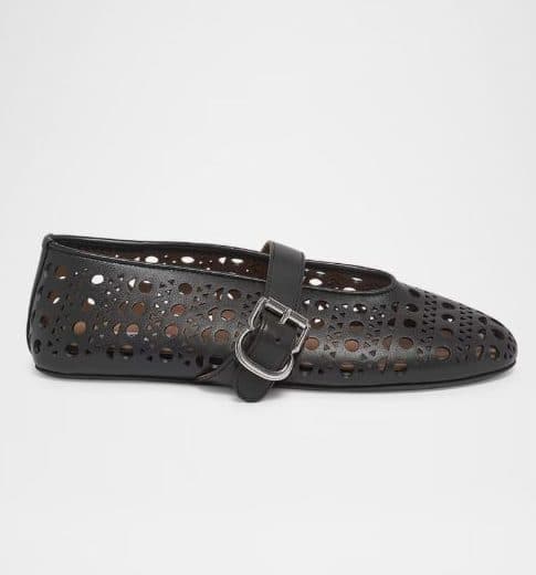 ALAÏA’s Modern Ballet Flats and Sculptural Shoe Highlights